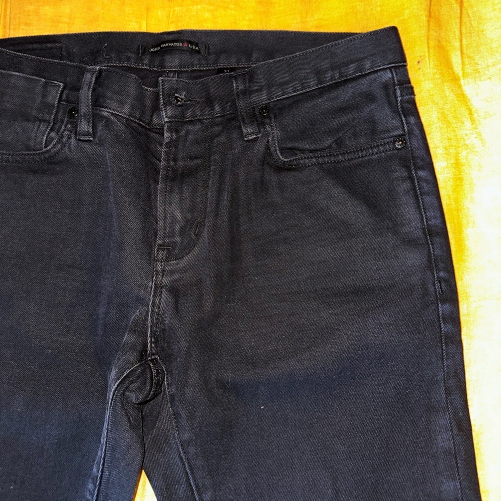 JOHN VARVATOS Black Denim Jeans